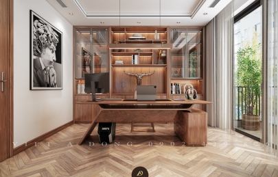 Báo giá các mẫu bàn làm việc gỗ óc chó trên thị trường Việt